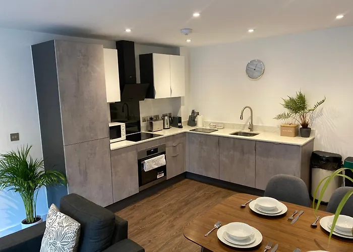 Appartement Luxury Apartment, Free Parking & Free Gym