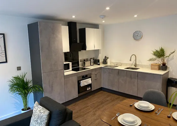 Luxury Apartment, Free Parking & Free Gym Appartement *